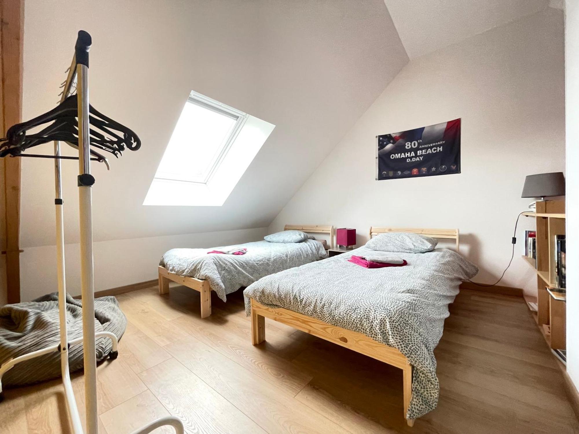 Sweet Omaha Belle Maison Recente Lumineuse Et Cosy Bien Equipee Jardin Clos 15 Mn A Pied Plage Omaha Beach Et Proche De Bayeux & Port En Bessin 생-로-쉬르-메르 외부 사진